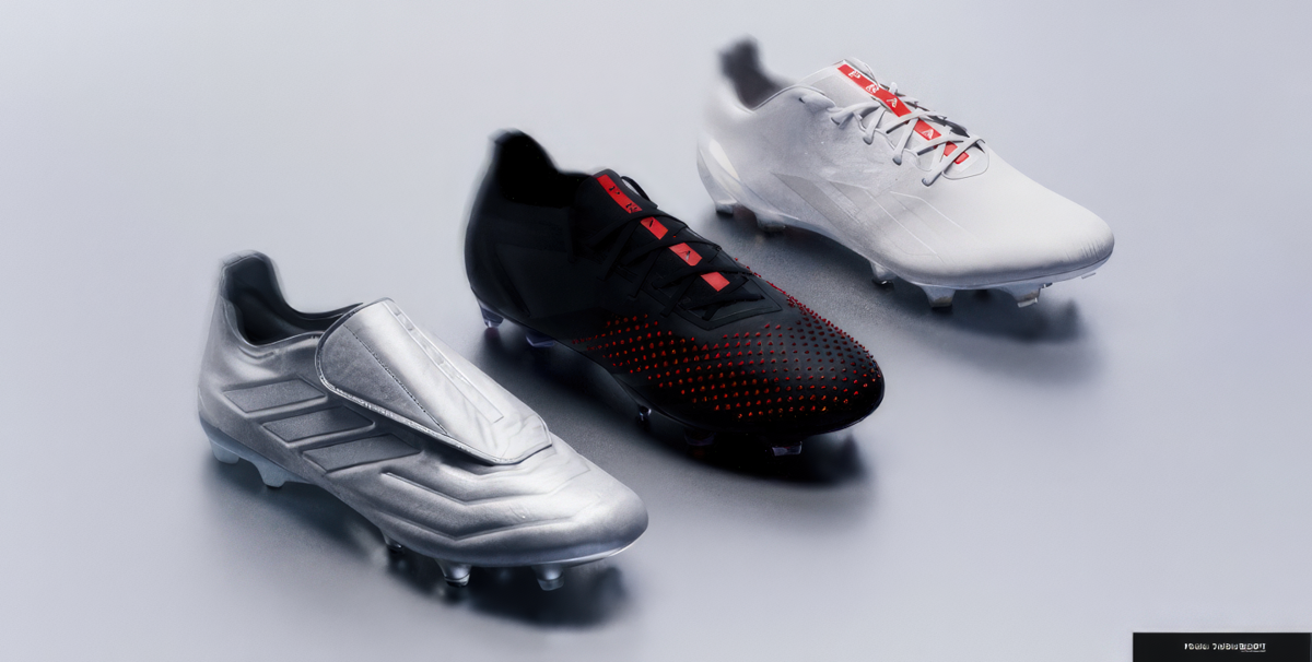 Adidas and Prada collaborate on football boots for the first time