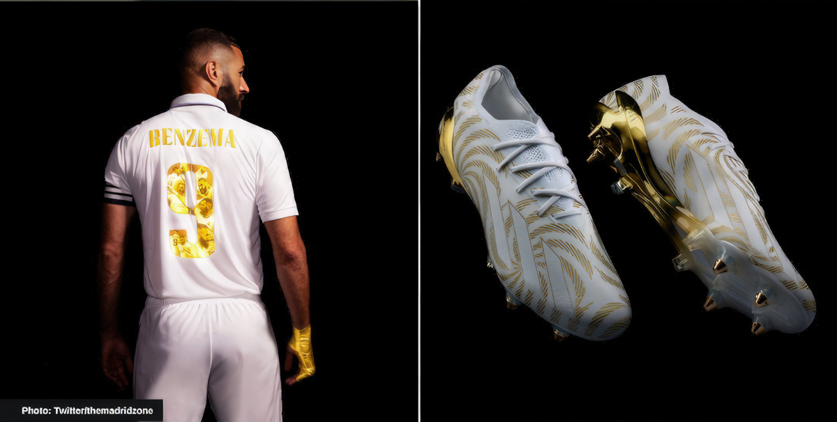 Adidas drop new Karim Benzema Ball d'Or collection