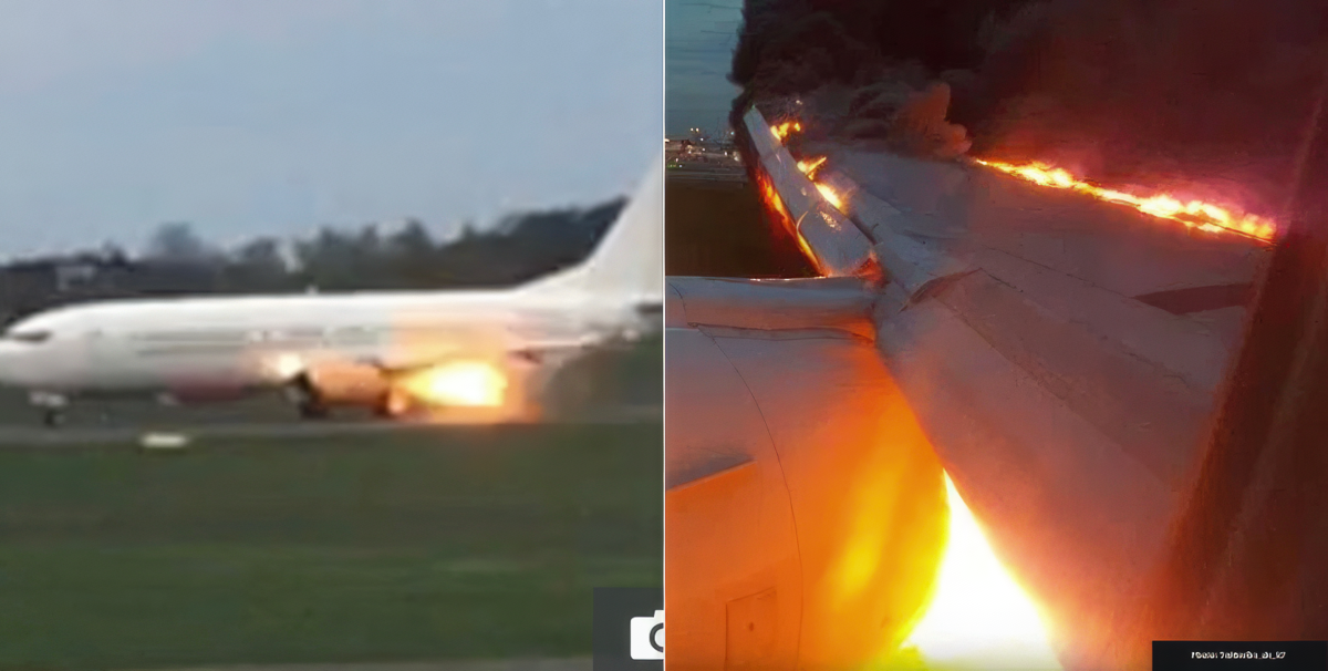 Arsenal Women's team's plane ignites on runway, no injuries reported