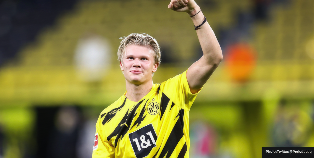 Borussia Dortmund place €180 million exit price on Haaland