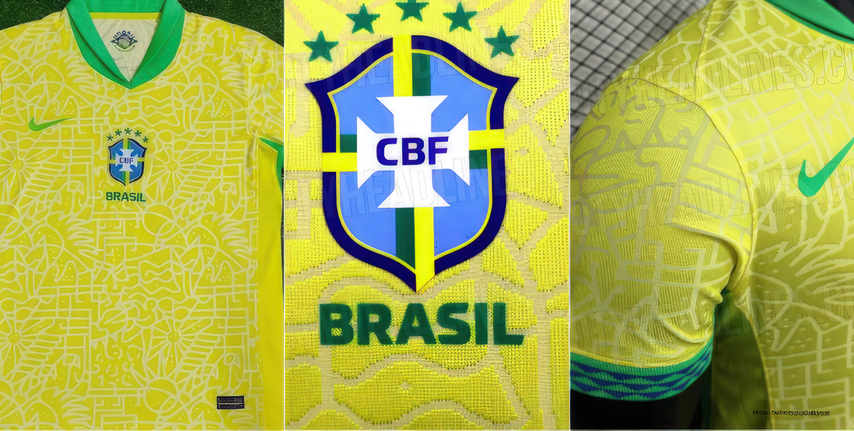 Brazil's 2024 Copa America kit