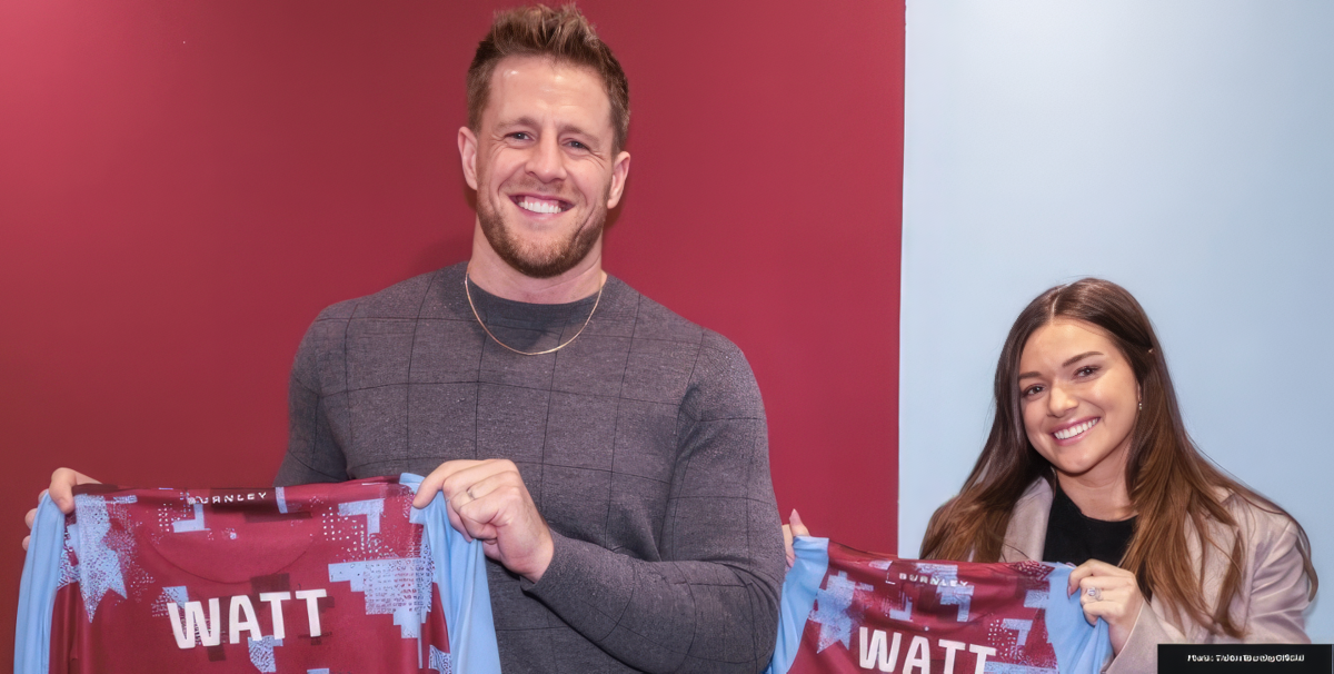 Burnley boosted by power couple J.J. and Kealia Watt's investment
