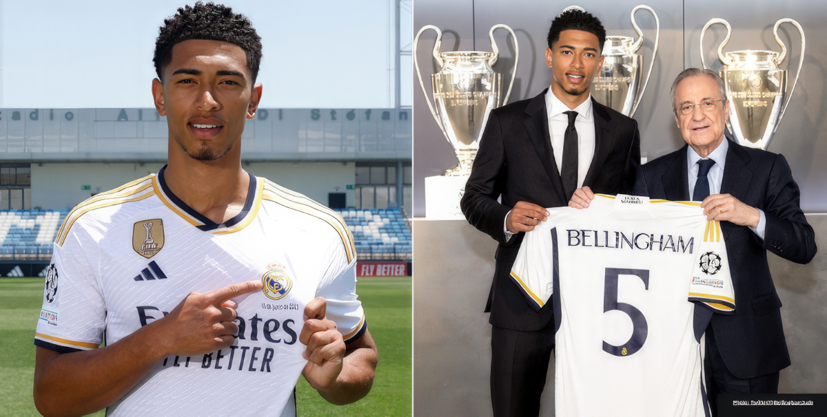 Can Real Madrid's new number 5, Jude Bellingham follow in Zidane's footsteps?