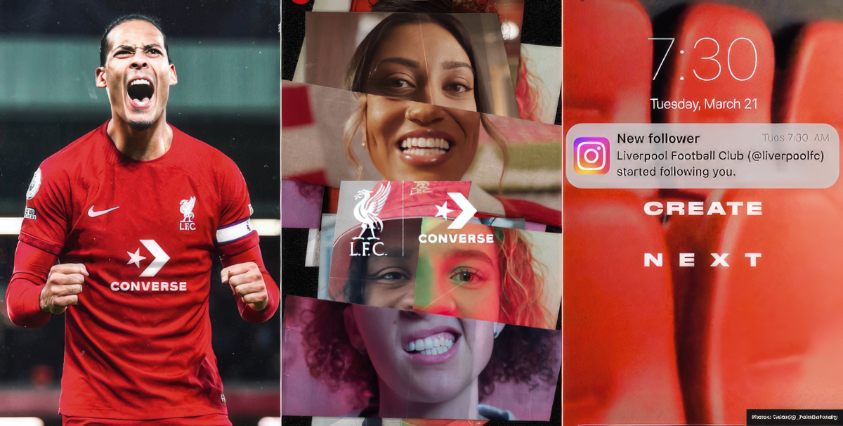 Converse and Liverpool FC team up for new era of style and sport