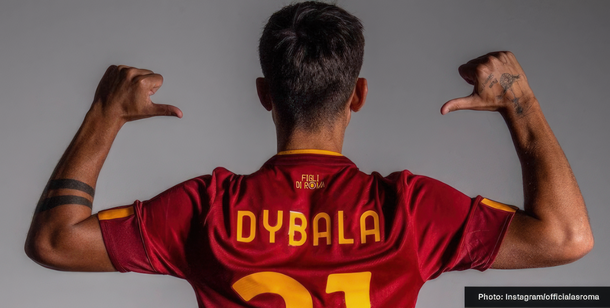 Dybala AS Roma record jerseys sold