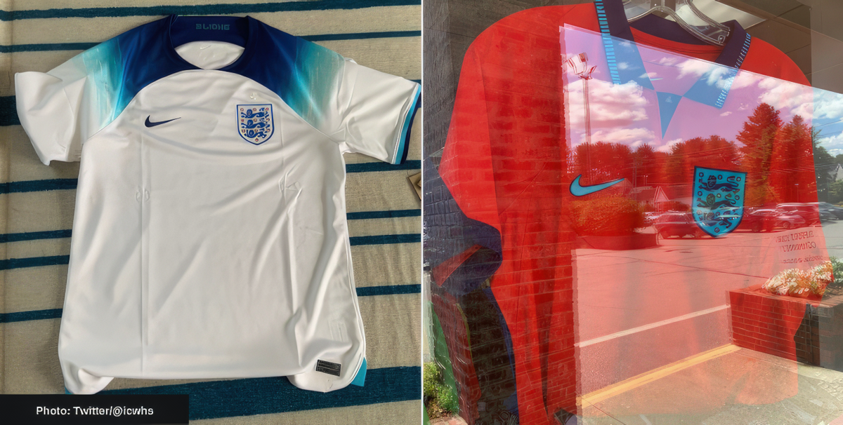 England away and home World Cup 2022 kit