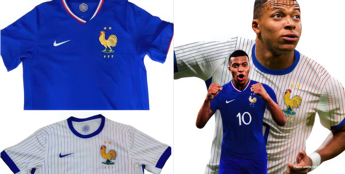 France Euro 2024 home and away kit, leaked