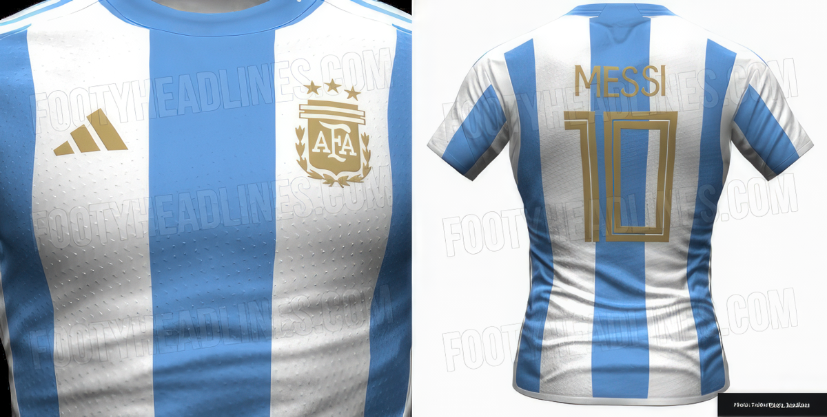 Get an exclusive first look at Argentina's Copa America home kit design