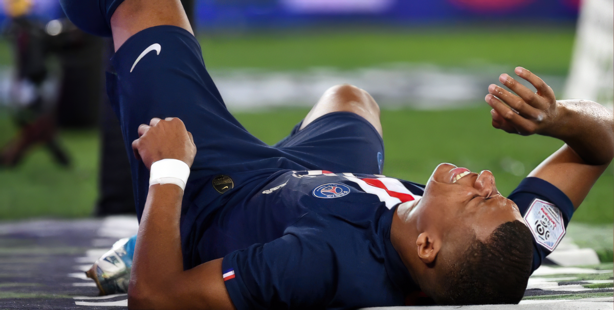 Kylian Mbappe out at least four weeks with hamstring injury