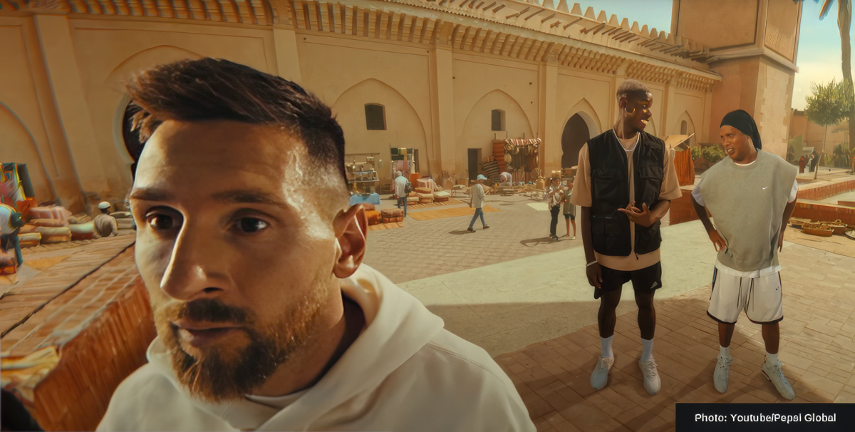 Messi stars in Pepsi's Nutmeg Royale ahead of World Cup