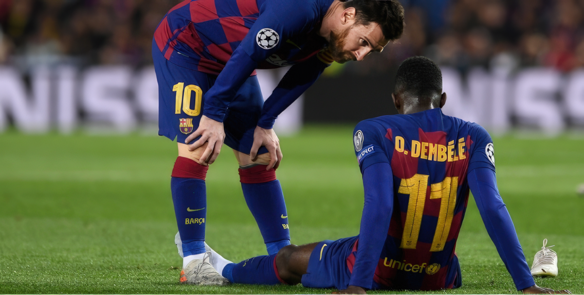 Ousmane Dembélé out 10 weeks with thigh injury, will miss El Clasico