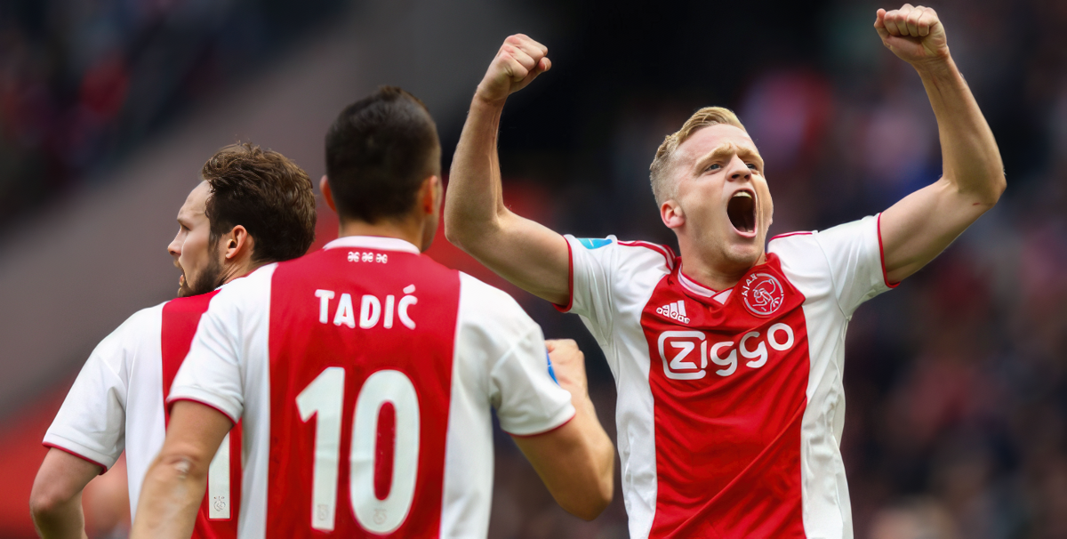 Real Madrid bid for Ajax midfielder Donny van de Beek for €55m