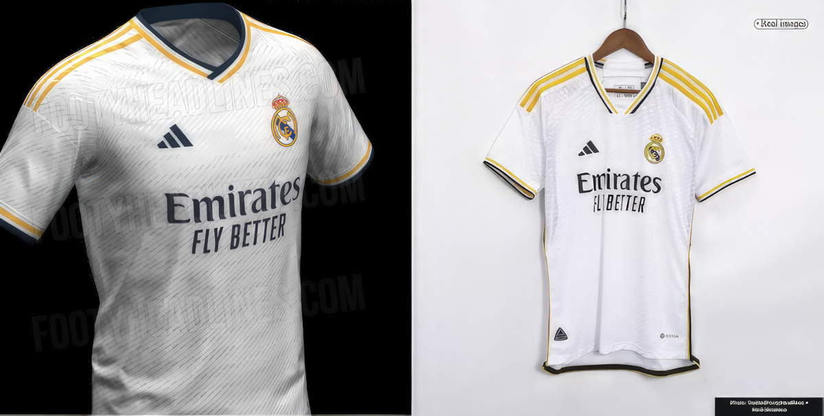 Real Madrid's 2023/24 home kit