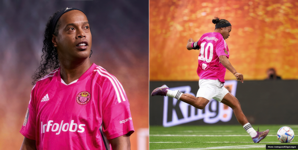 Ronaldinho returns to football in Pique's Kings League, highlights