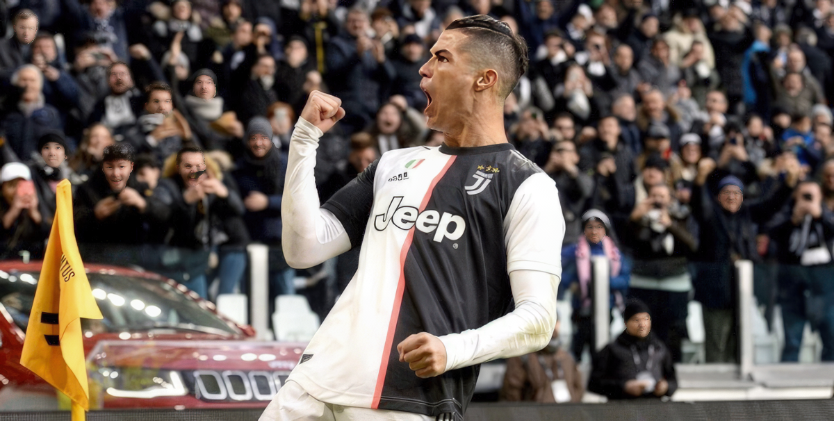 Ronaldo opens up the new year with a hat-trick against Cagliari
