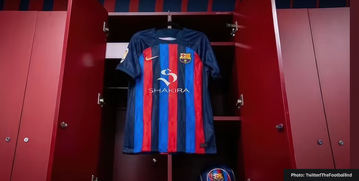 Shakira to haunt her ex Gerard Pique as Barcelona's shirt sponsor