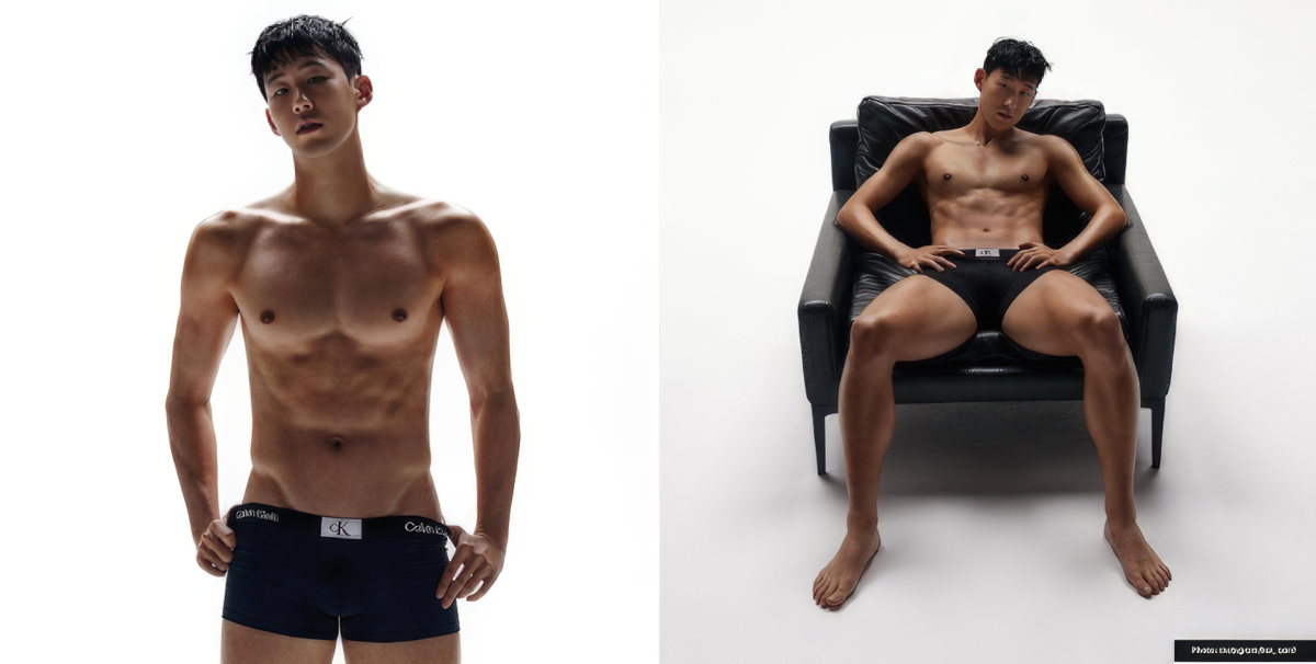 Shirtless Son Heung-Min sizzles in new Calvin Klein campaign