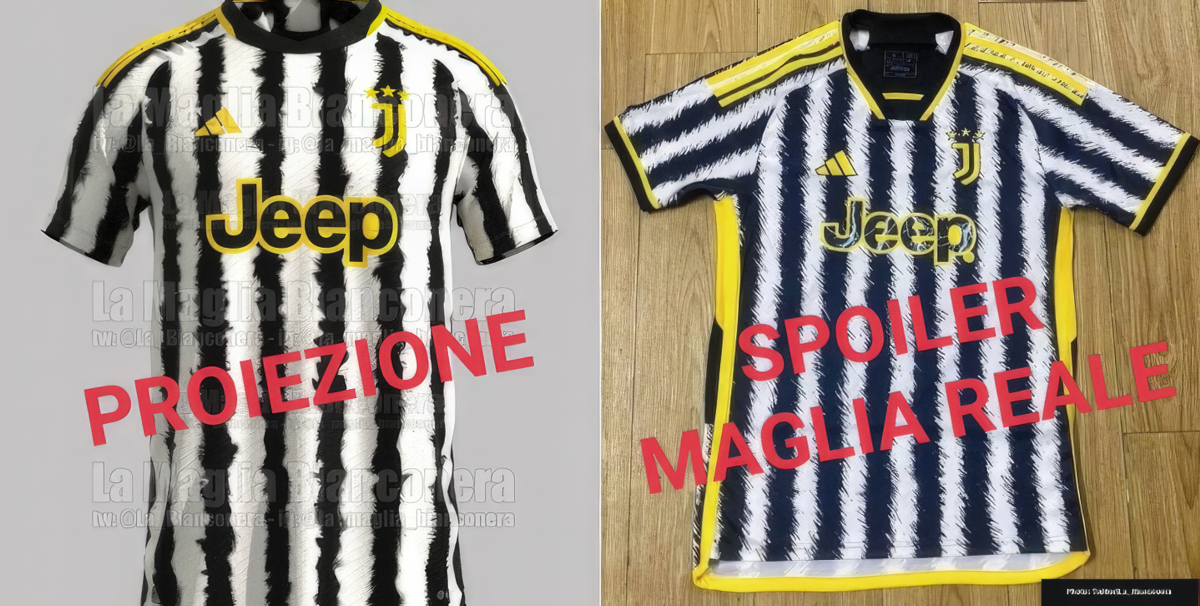 Take a sneak peek at the leaked Juventus 23/24 home kit