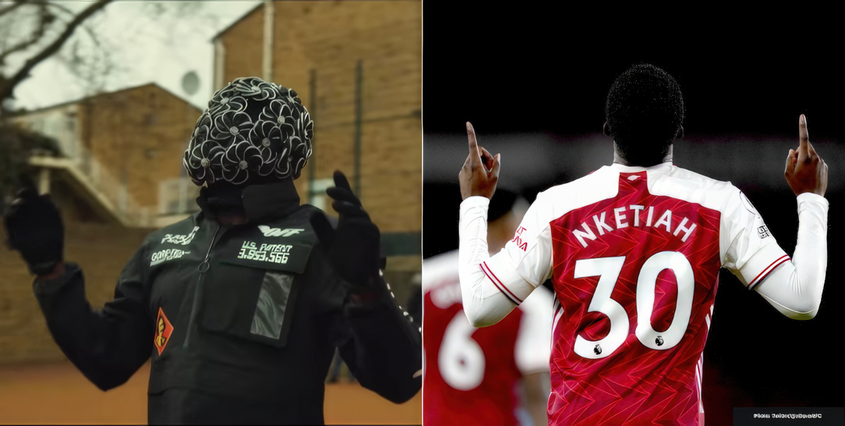 Who is the Premier League footballer behind rapper alias Dide?