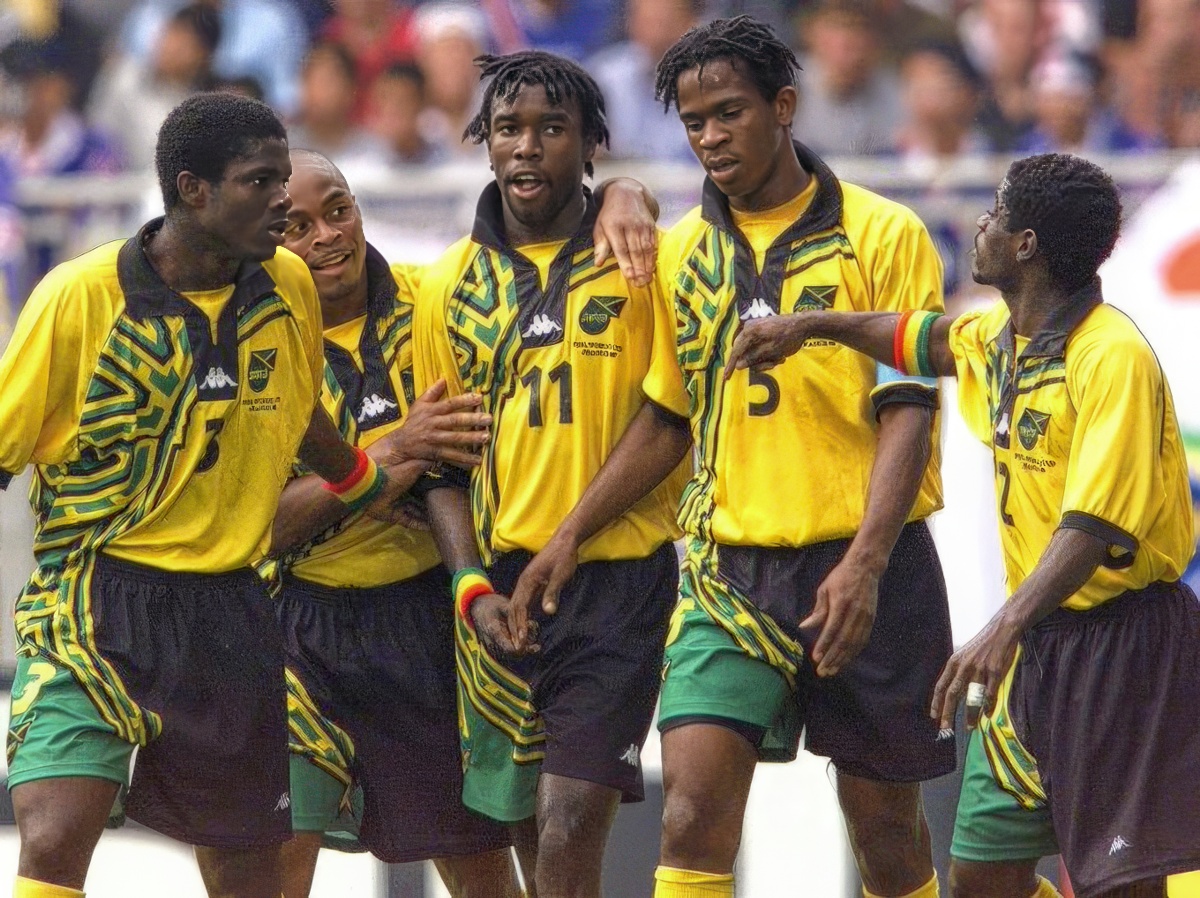 Jamaica Kappa World Cup kit 1998