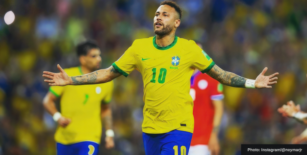 Neymar jr brazil caps
